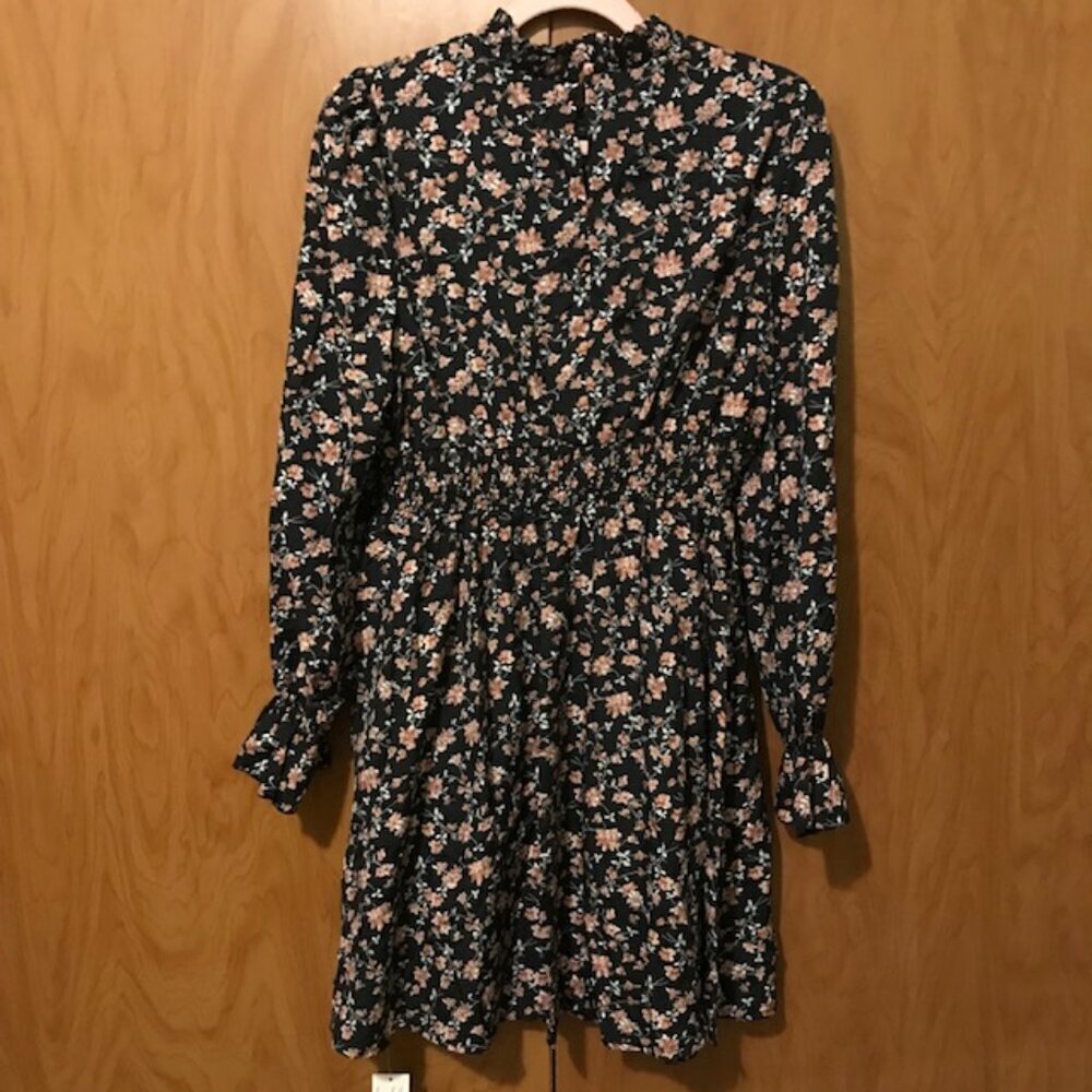 NWT Cupshe Women's Dancing Queen Ditsy Floral Print A-Line Mini Dress Size Large - Picture 7 of 10